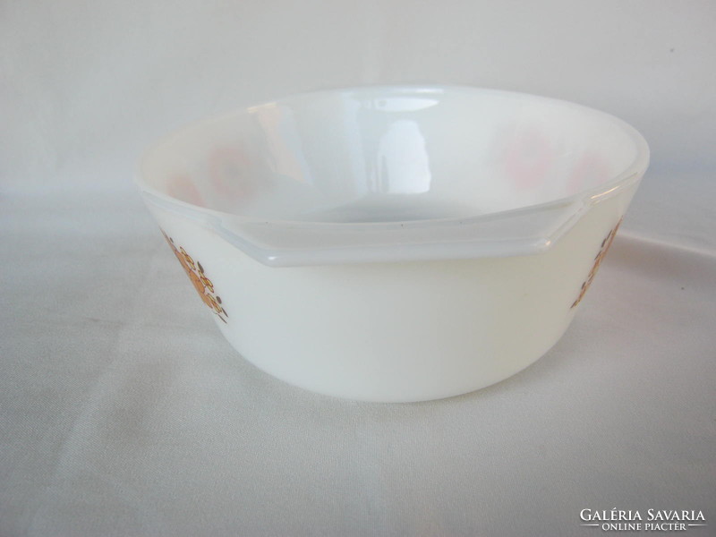 Retro ... English pyrex heat-resistant glass bowl