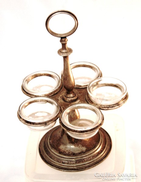 Alpaca (silver metal alloy) spice rack