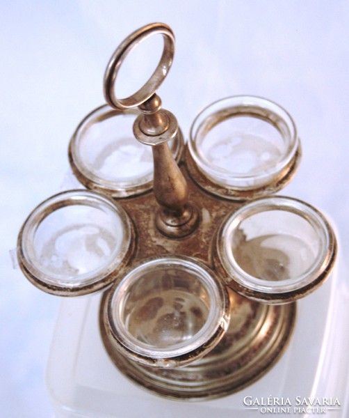 Alpaca (silver metal alloy) spice rack