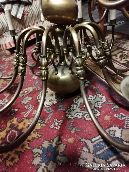 Large 21-arm chandelier