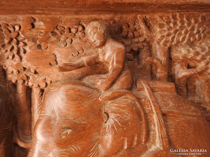 Southeast Asian, teak, handmade! From the collection of carving legacies