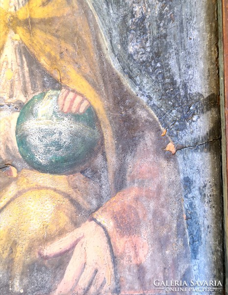 FK/116 - Ismeretlen ikonfestő – Madonna a gyermek Jézussal