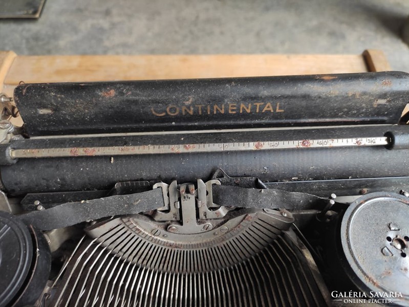 Continental typewriter