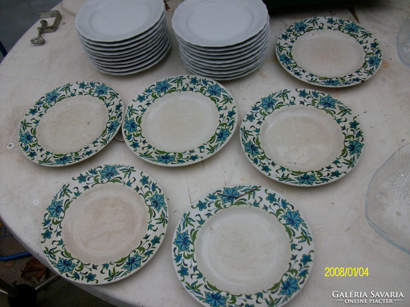 Midwinter, antique English porcelain plate 6pcs