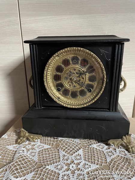 Fireplace clock from Art Nouveau times