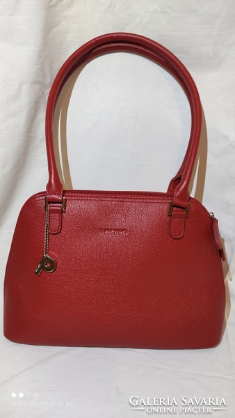 Picard women's bag red leather new