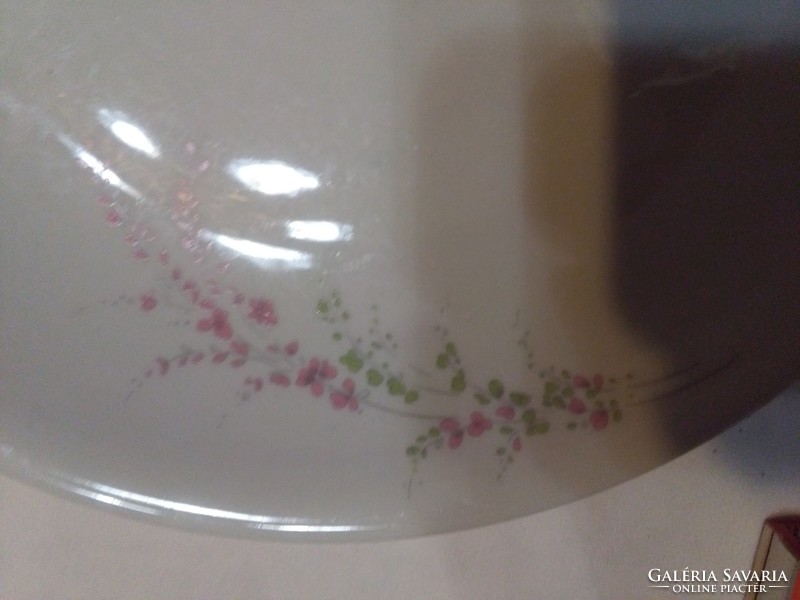 Lowland porcelain flat plate - two pieces together
