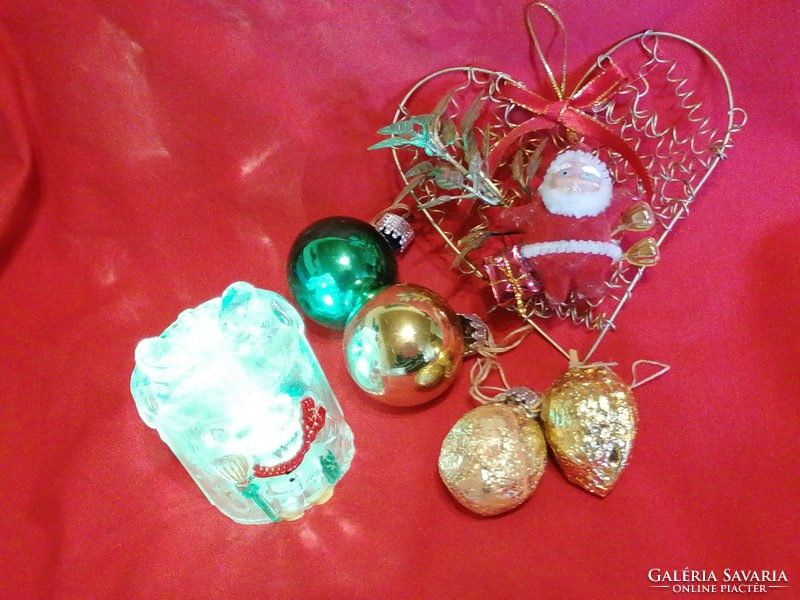 Retro Christmas tree decoration package