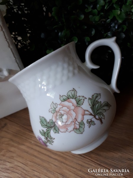 Ravenhouse, floral belly mug