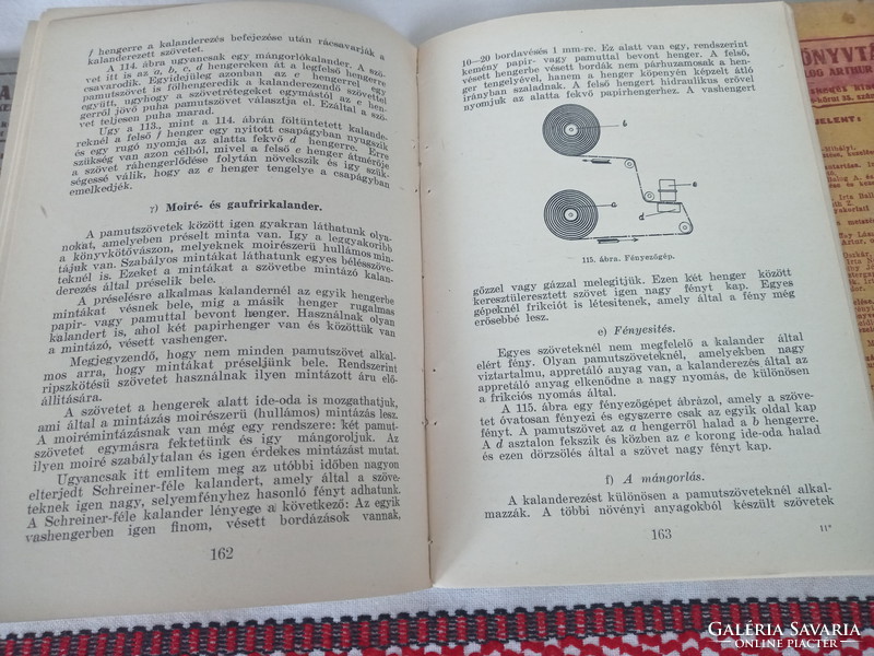 Műszaki könyvtár-A textilipar.1-2-4. rész