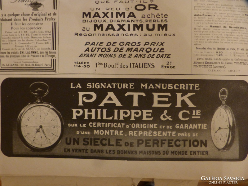 1912/1913 French picture newspaper