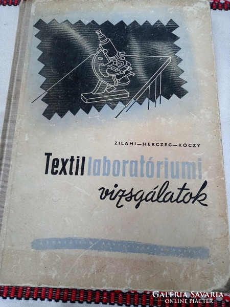 Textillaboratúriumi Vizsgálatok-1951