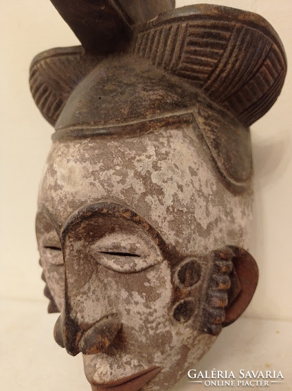 Igbo népcsoport antik maszk Afrika Nigéria africká maska 111 dob 31