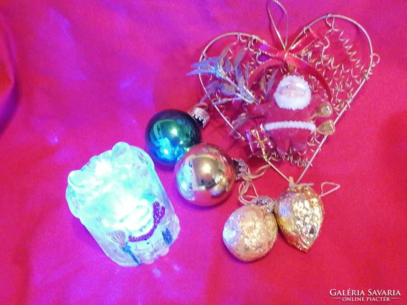 Retro Christmas tree decoration package