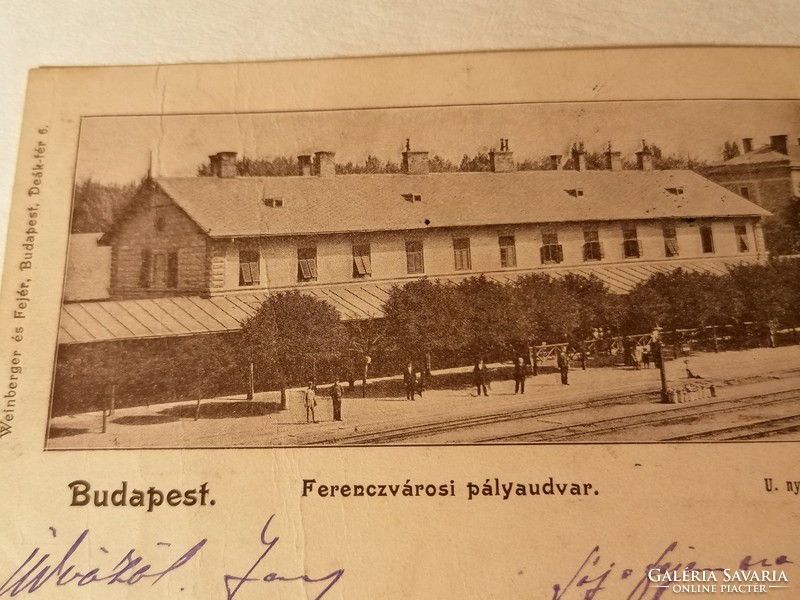 Ferencváros railway station, Budapest, railway station 1902. (10)