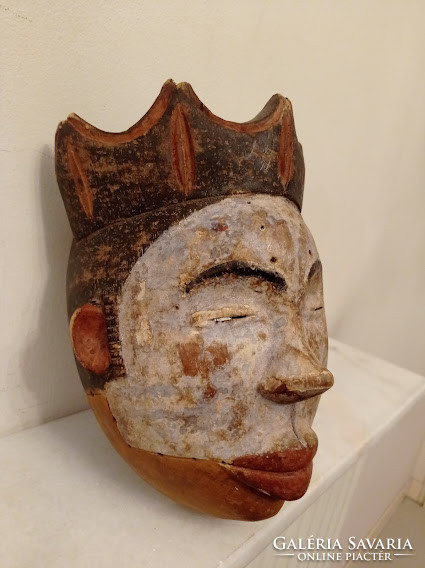 Ogoni ethnic group antique mask africa nigeria 112 drum 31