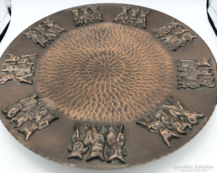 Lignifer copper bronze buso wall plate