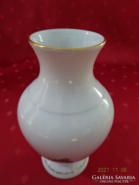 Herend porcelain vase, numbered 89, height 16.5 cm. He has!