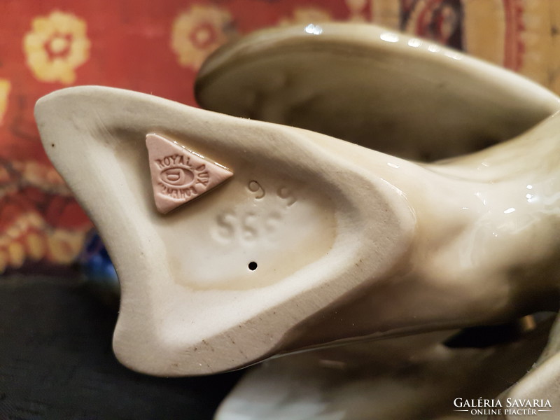 Royal Dux fajdkakas porcelán