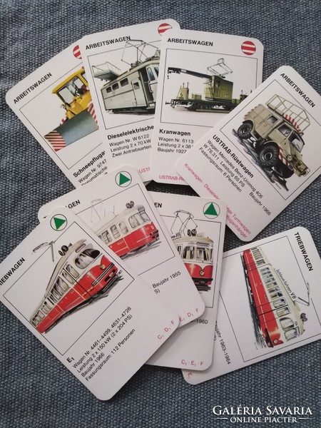 Quartet card - vehicles / Austrian