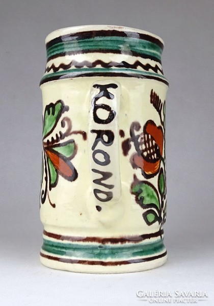 1G582 marked corundum ceramic bird jar