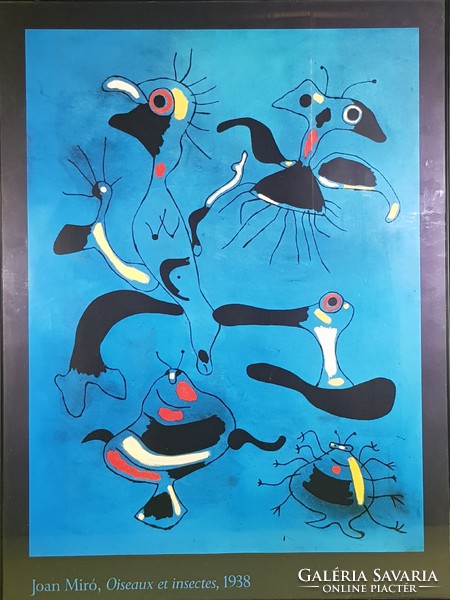 J. Miro: birds and insects