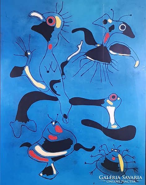 J. Miro: birds and insects