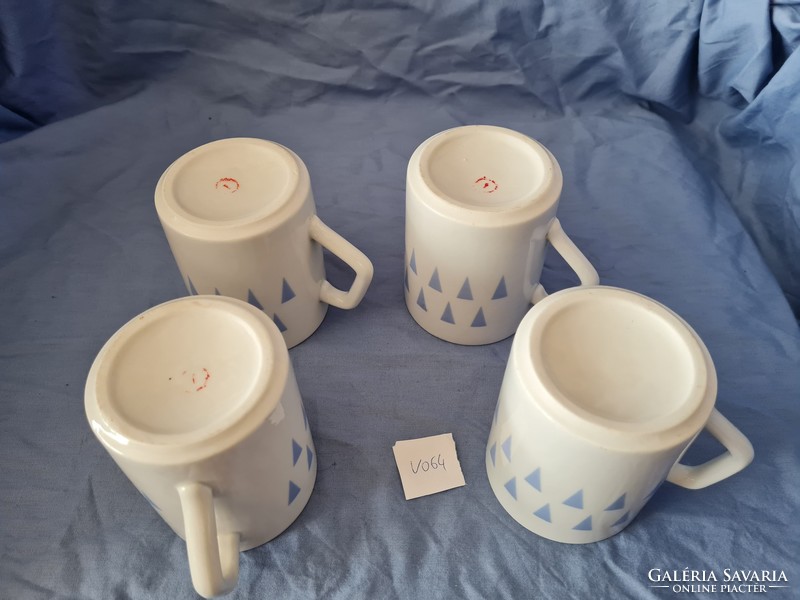 Porcelain mug 4 pcs