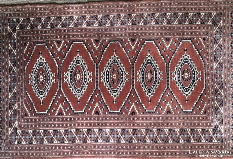 Antique very fine thin, detailed wear-free rug!