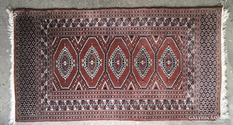 Antique very fine thin, detailed wear-free rug!