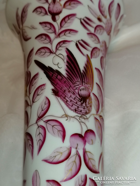 Beautiful vase with Herend zova pattern