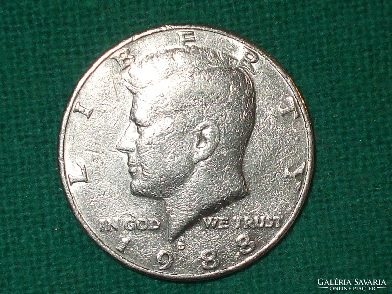 Kennedy - half a dollar - half a dollar 1988!