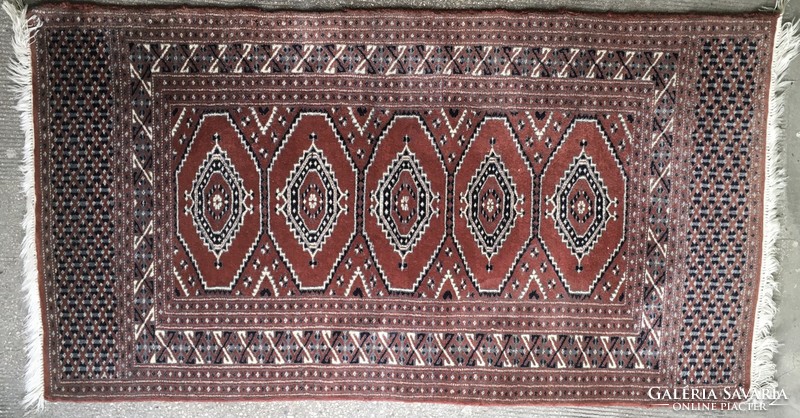 Antique very fine thin, detailed wear-free rug!