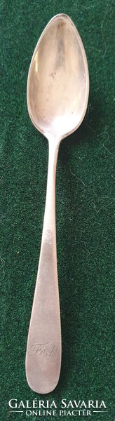Silver antique tea spoon 1840 - 1 pc