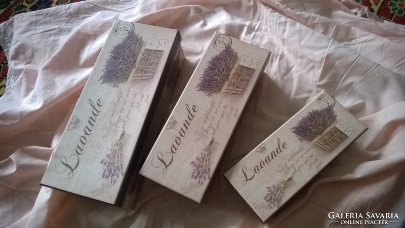 Lavender mot. Gift box set-storage box set