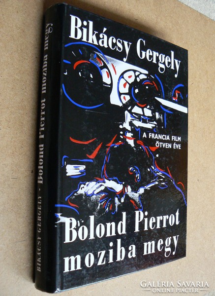 Crazy pierrot goes to the cinema, gergely bikácsy 1992, book in good condition