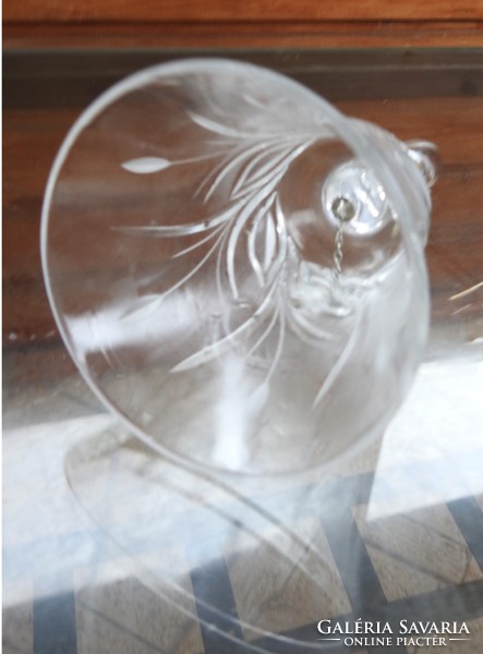 Csiszolt üveg - kristály - csengő - harang