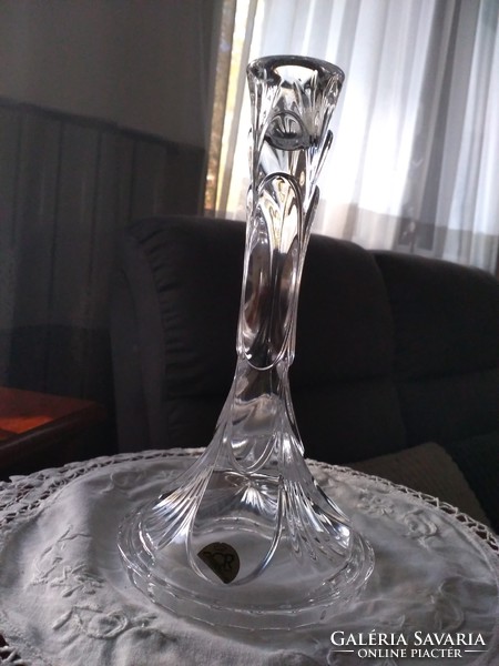Italian rcr crystal candle holder