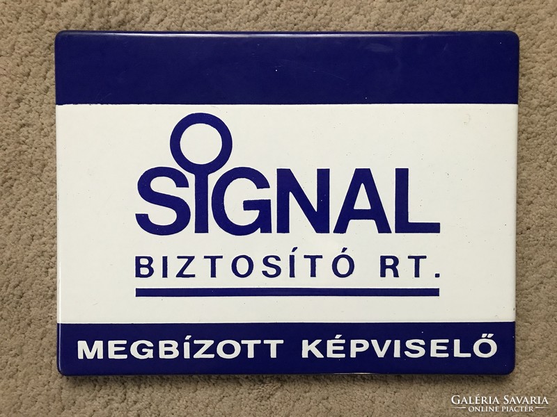 Signal - enamel board (enamel board)
