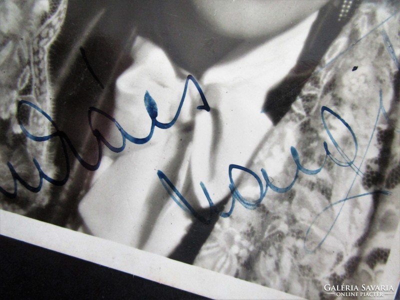 Luke Margit actor actor signed dedicated photo photo autograph theater film acting