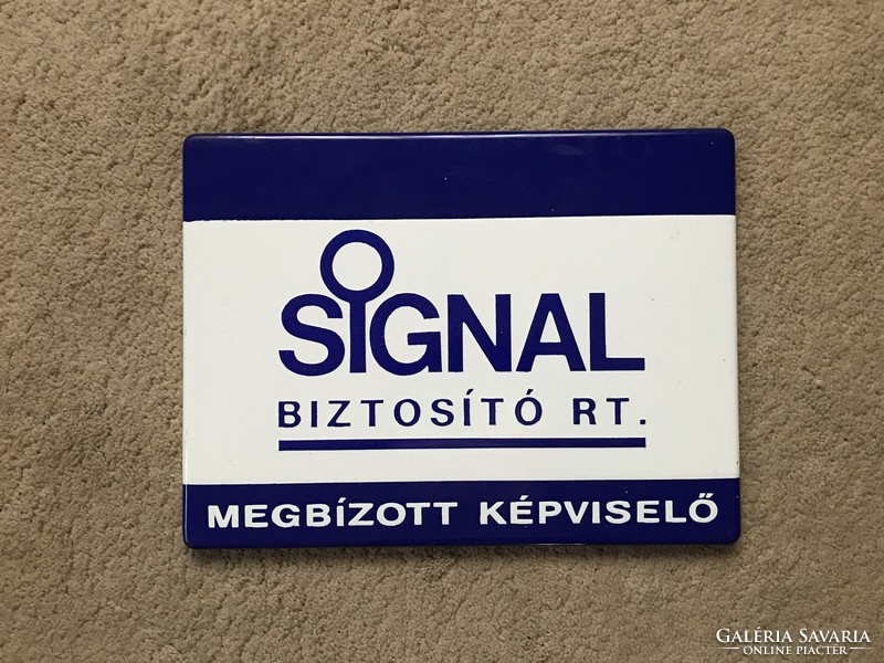 Signal - enamel board (enamel board)