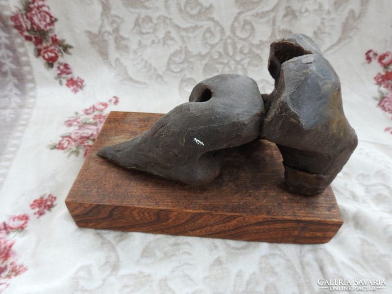 Abstract small sculpture - lovers