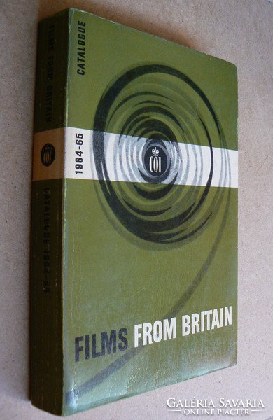 FILMS FROM BRITAIN 1964-65,(ANGOL NYELVŰ KATALÓGUS), KÖNYV JÓ ÁLLAPOTBAN