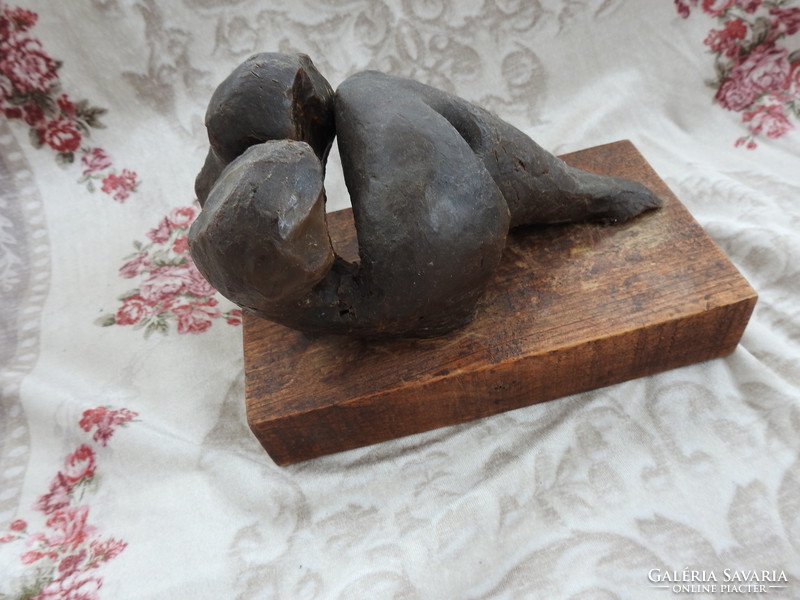 Abstract small sculpture - lovers