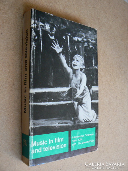 MUSIC IN FILM AND TELEVISION 1964-1974,(ANGOL NYELVŰ NEMZETKÖZI KATALÓGUS), KÖNYV JÓ ÁLLAPOTBAN