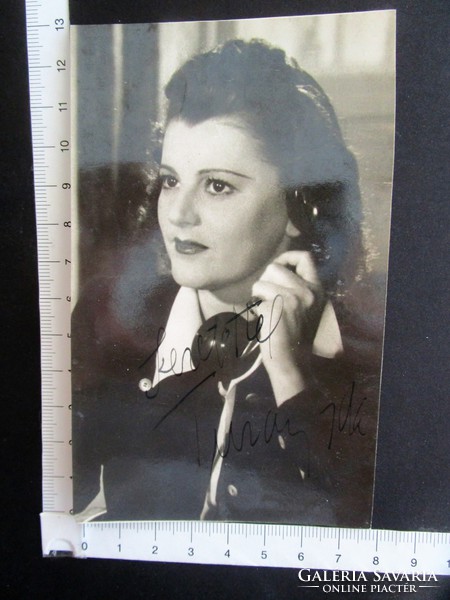 Turay Ida actress heart artist autograph signed - dedicated photo photo collector's postcard 1942