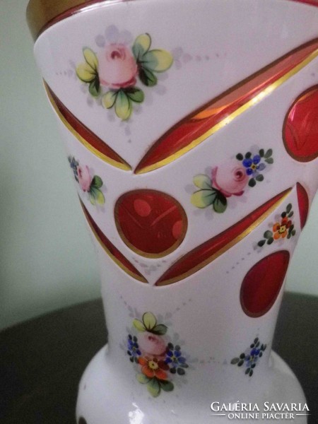 Bieder peeled vase, hand painting