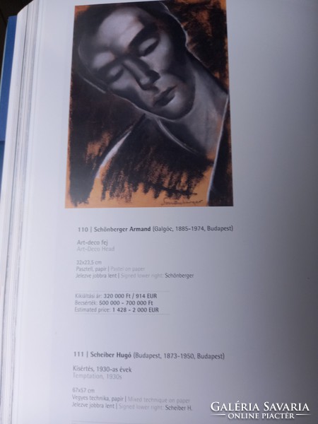 Art Deco, kubista festmények: Kieselbach  aukciós katalógusa, 2021. október - magyar festők