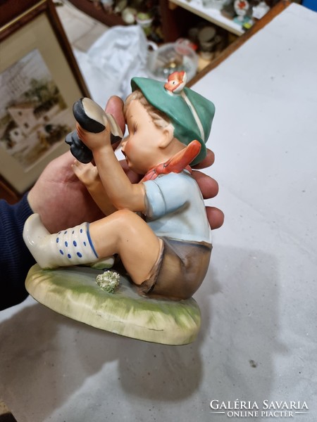 2 db régi német porcelán figura