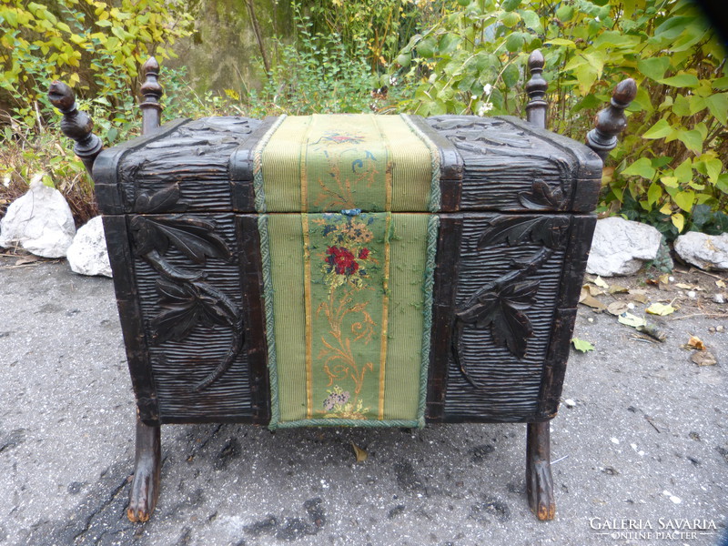 Old carved chest